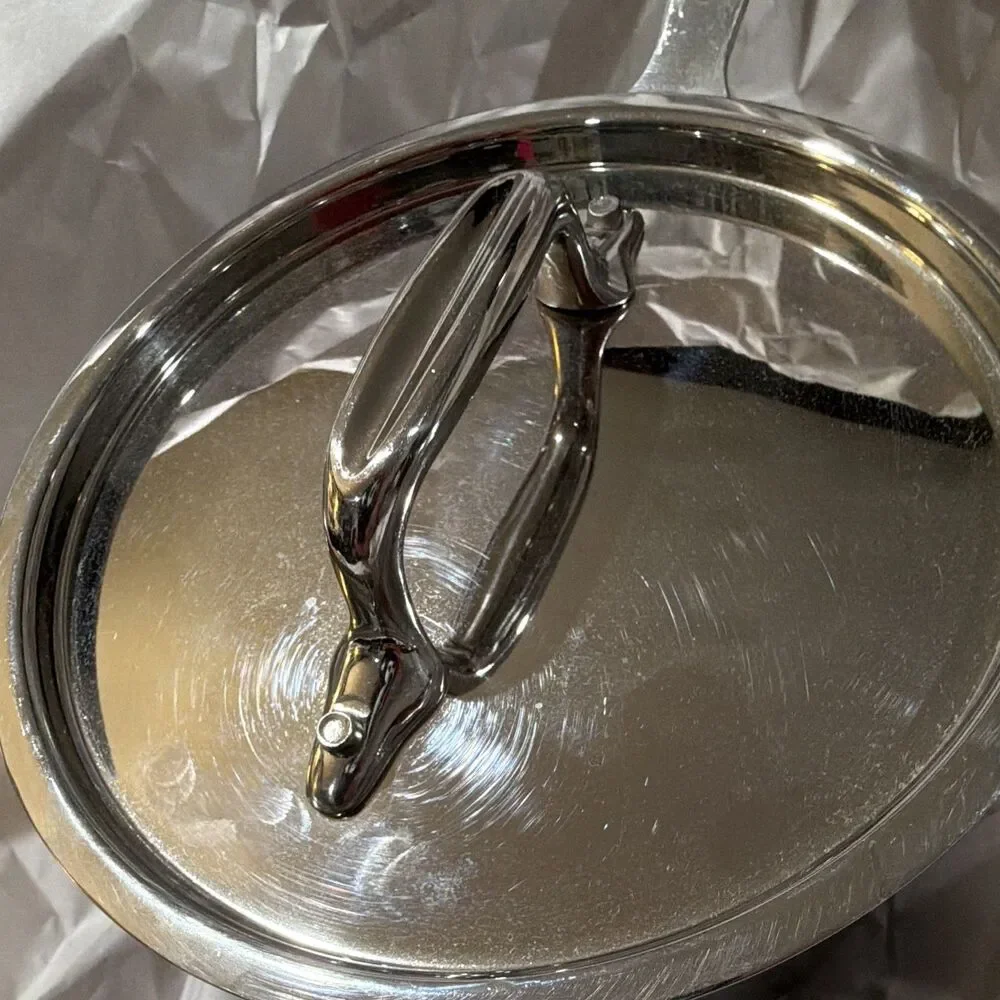 All-Clad LTD 1.5 Qt Saucepan w/Lid Hard-Anodized Stainless Interior